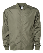 Independent Trading Co Unisex Lightweight Bomber Jacket EXP52BMR - Image 4