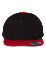 YP Classics Five-Panel Cotton Twill Snapback Cap 6007 - Image 3