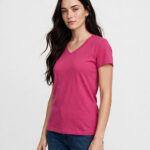 womens vneck tshirts Next Level Ideal