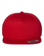 YP Classics Five-Panel Cotton Twill Snapback Cap 6007 - Image 4