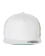 YP Classics Five-Panel Cotton Twill Snapback Cap 6007 - Image 5